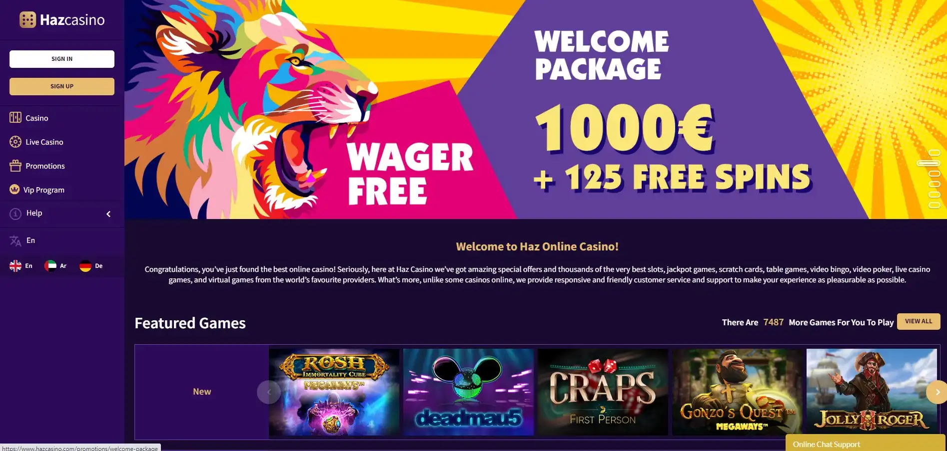 Haz Casino Review