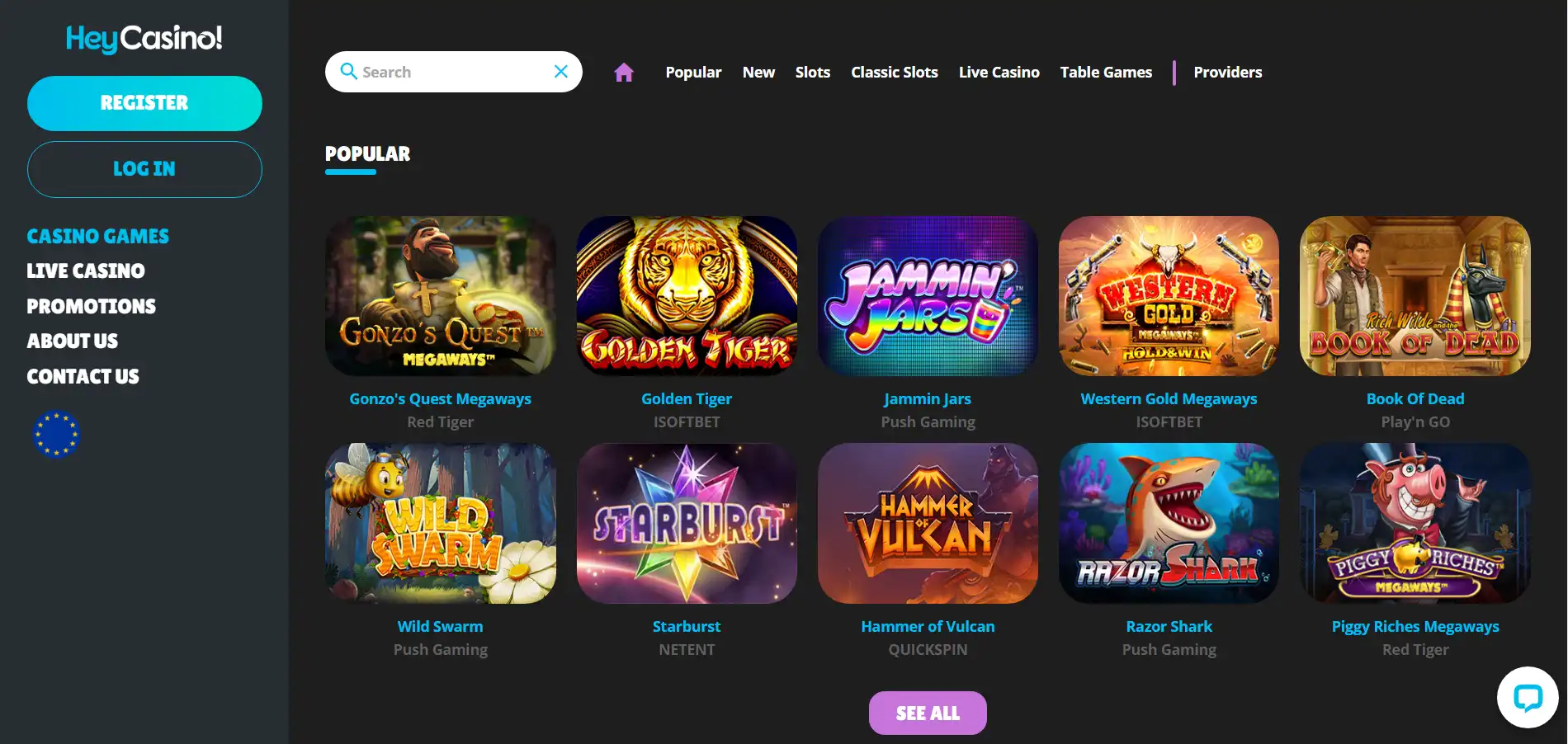 HeyCasino! Games