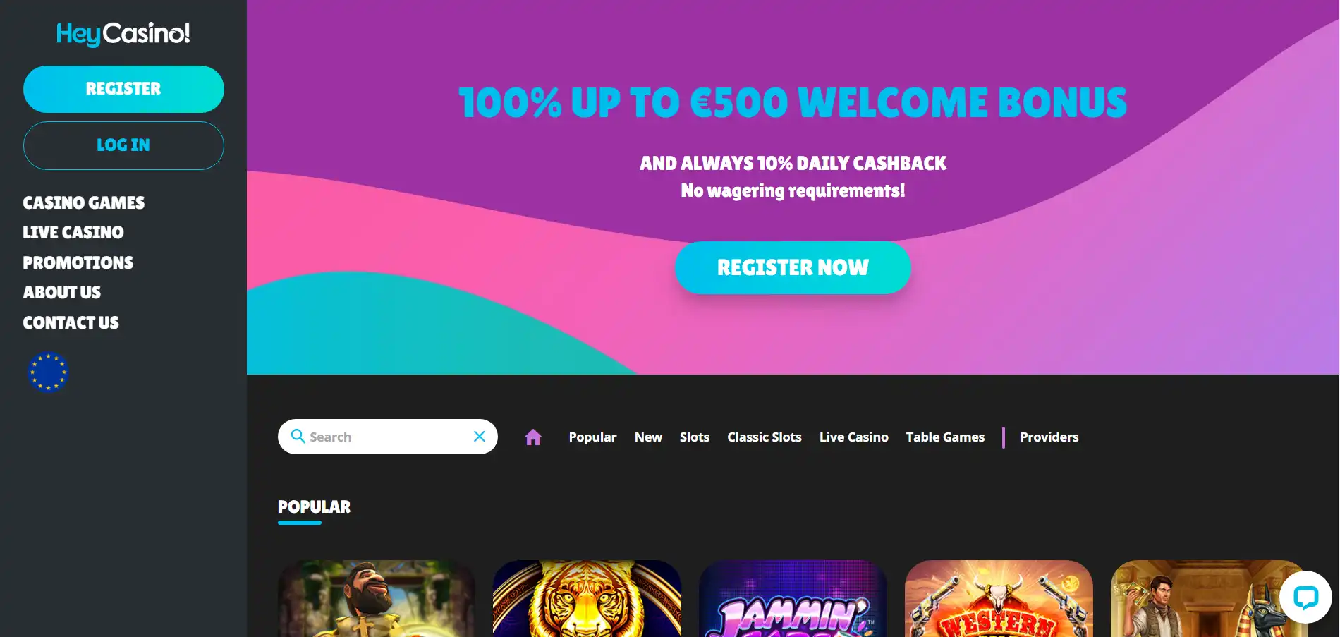 HeyCasino! Review