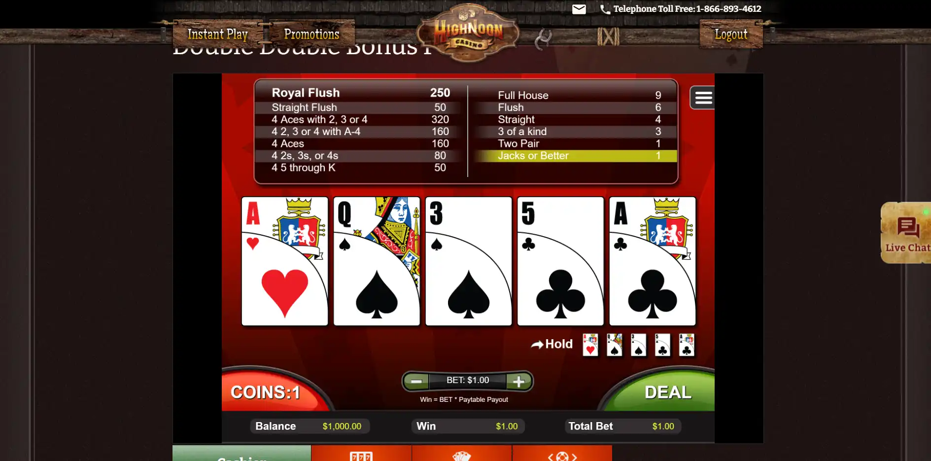 High Noon Casino Slots