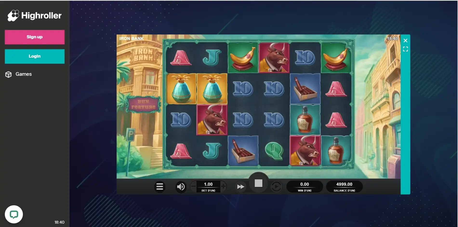 HighRoller Casino Slot Games