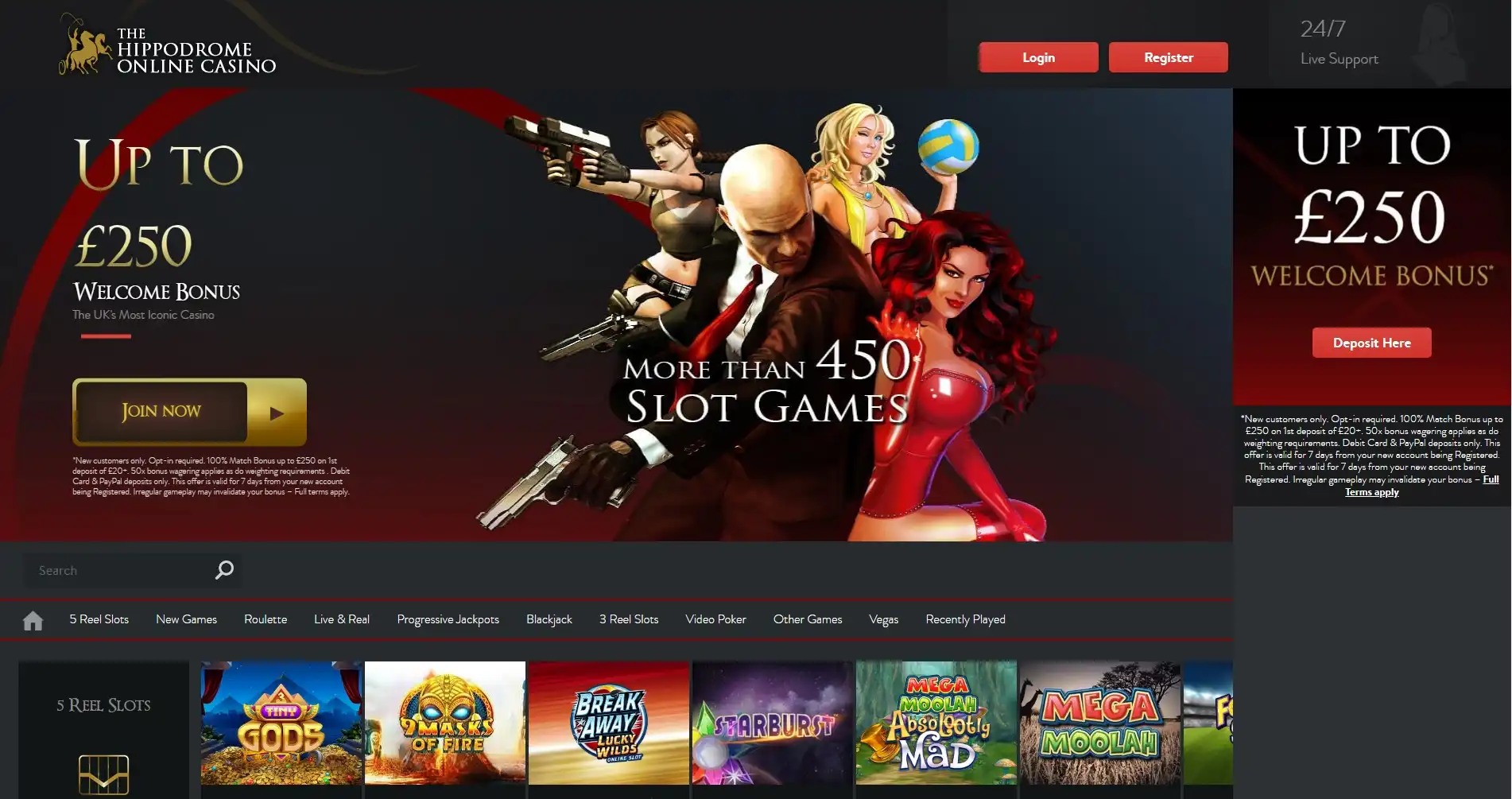 Hippodrome Online Casino Review