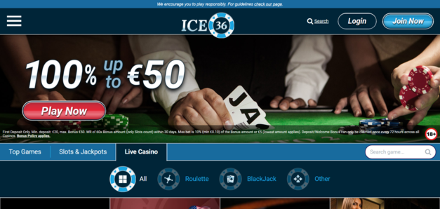 ICE36 Live Dealer Games