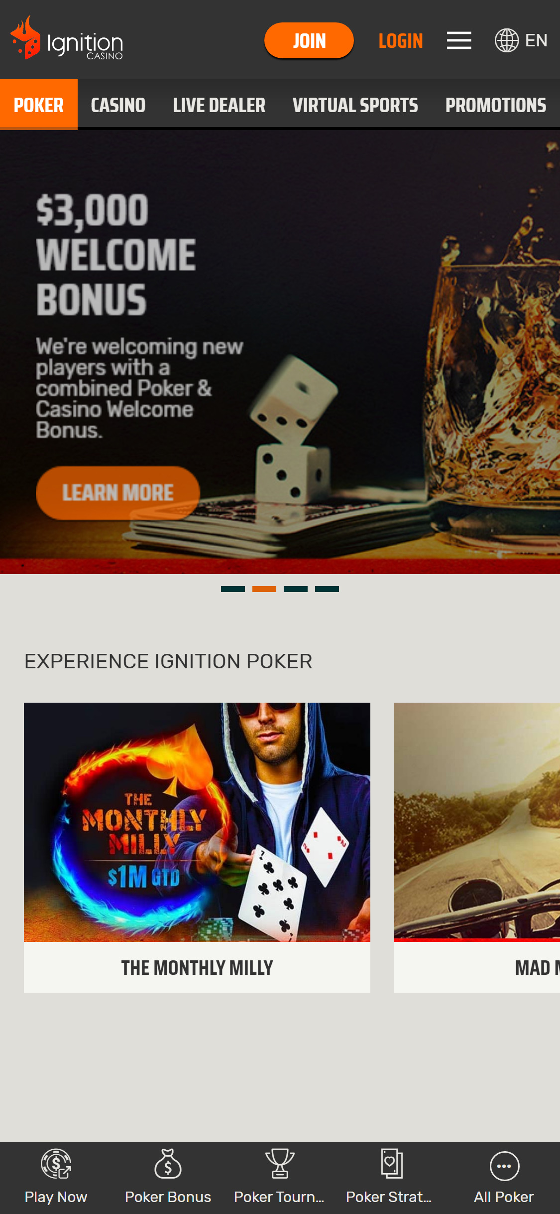 Ignition Casino Mobile Login Review