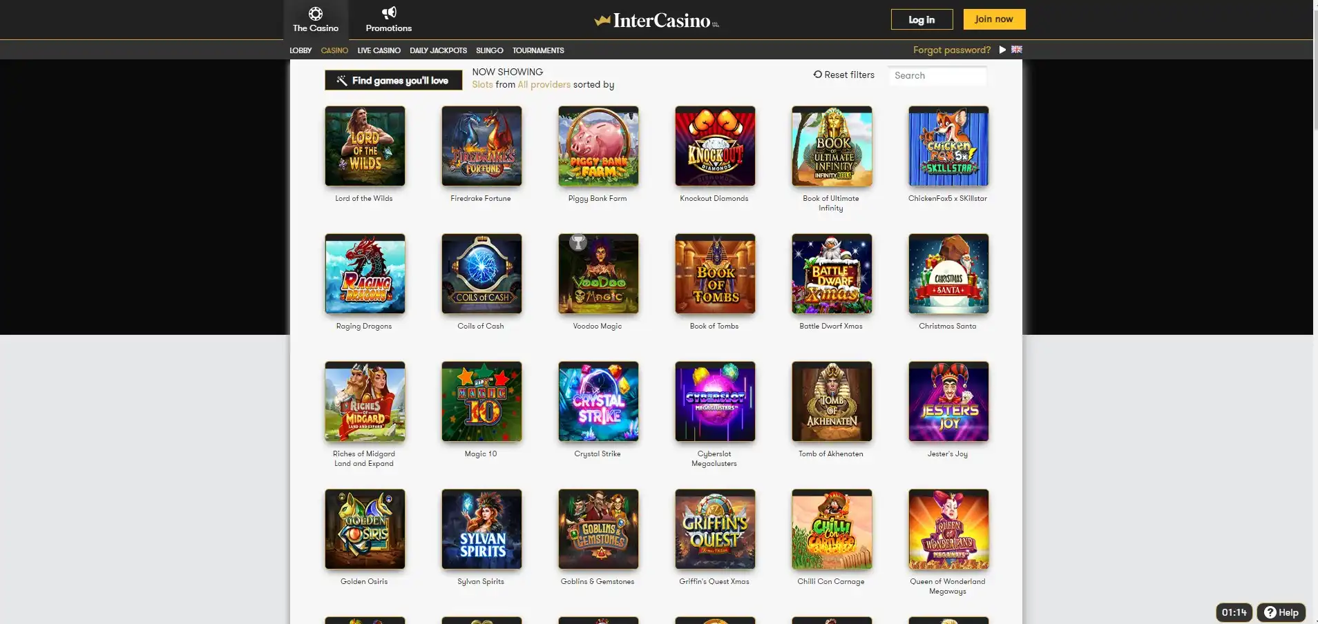 Inter Casino Games