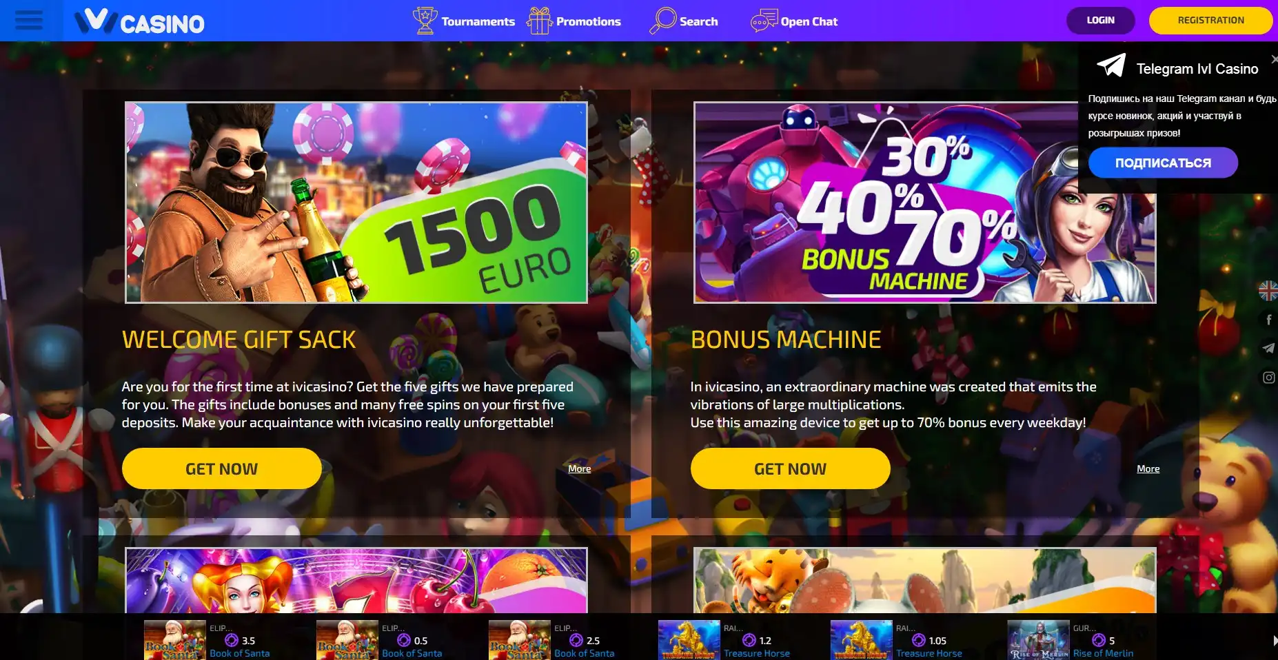 Ivi Casino No Deposit Bonus