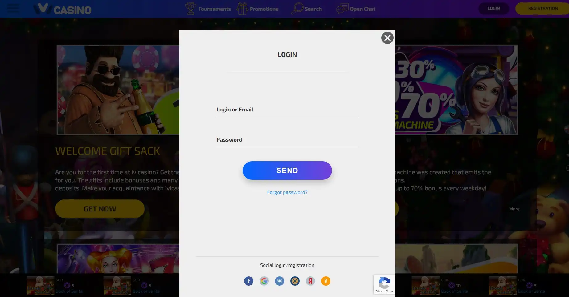 Ivi Casino Login