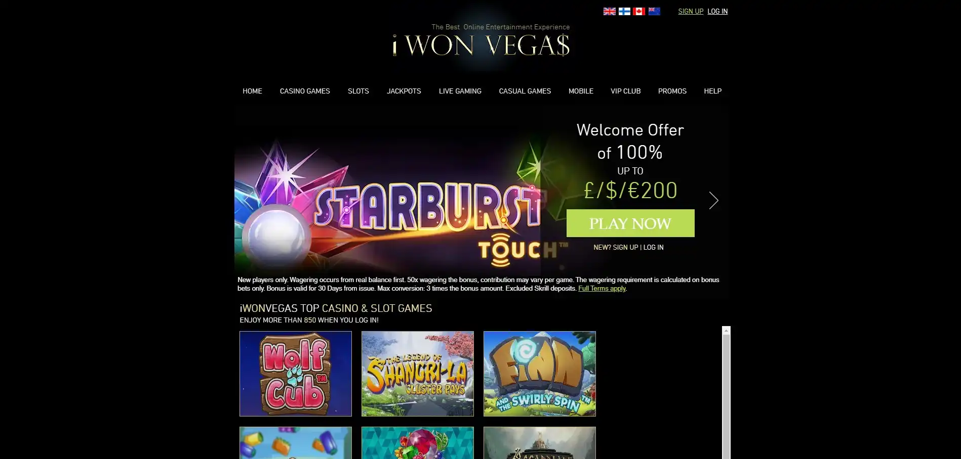 iWonVegas Casino Review