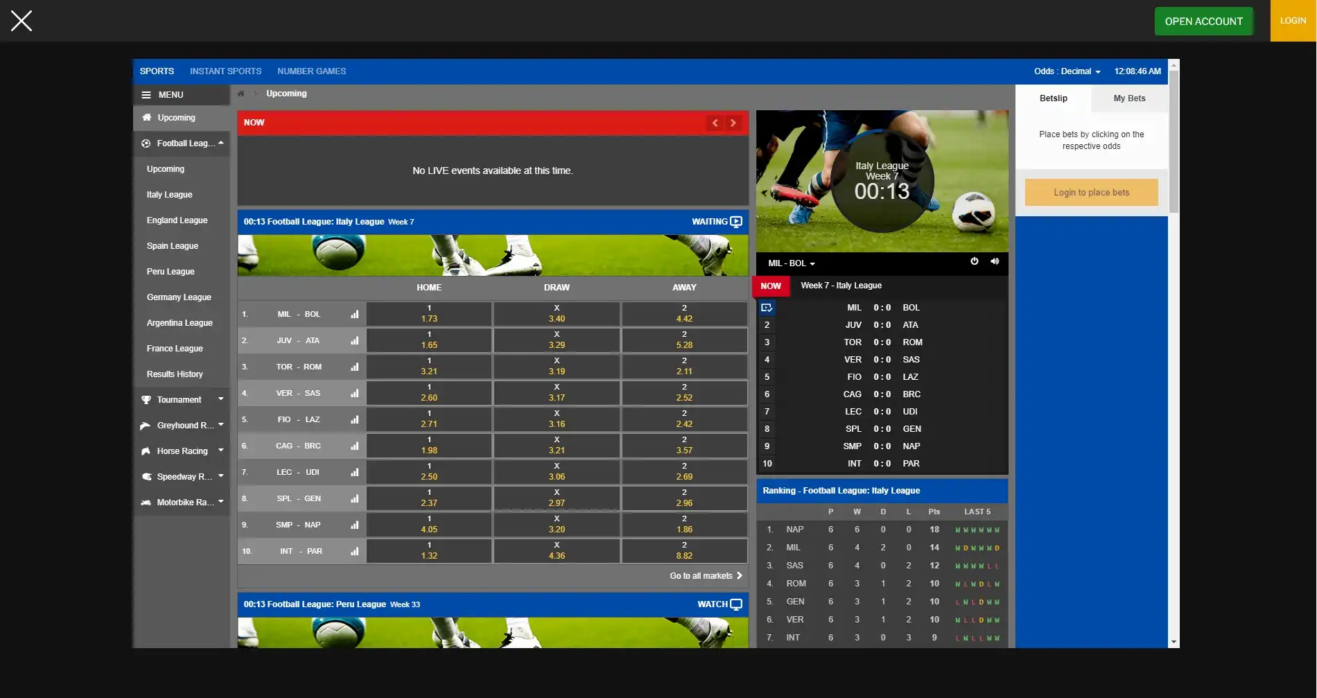 Jambo Casino Betting