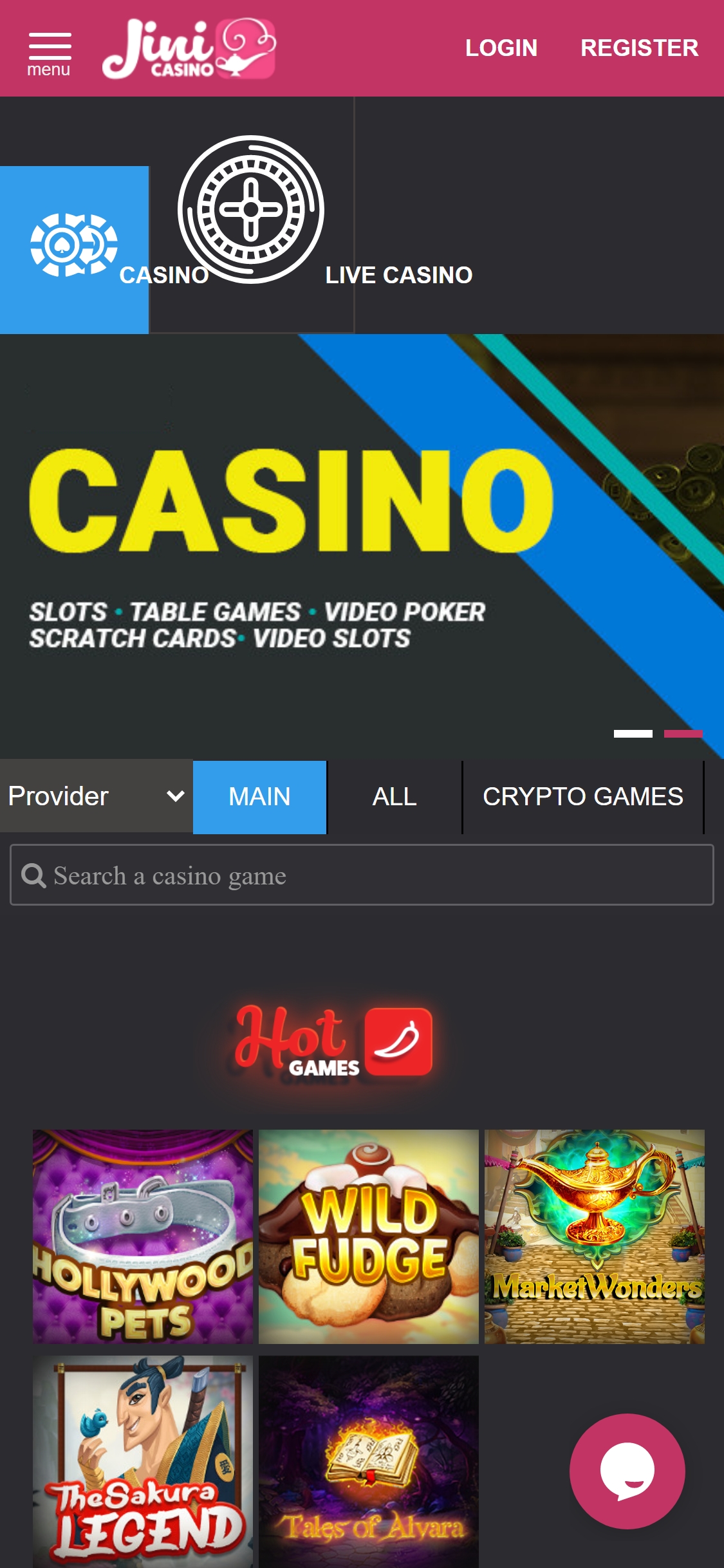 Jinni Casino Mobile Review