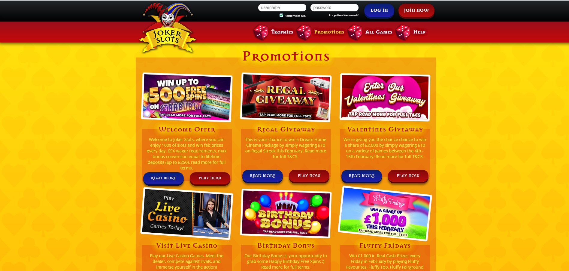 Joker Slots Casino No Deposit Bonus