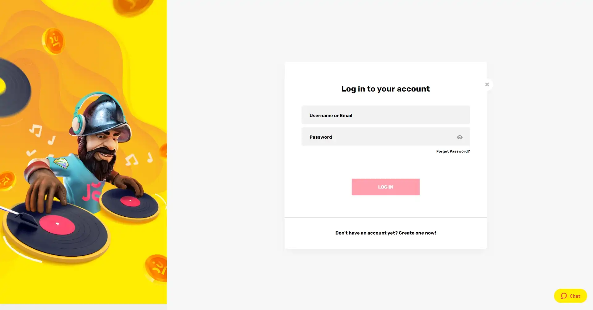 JustSpin Casino Login