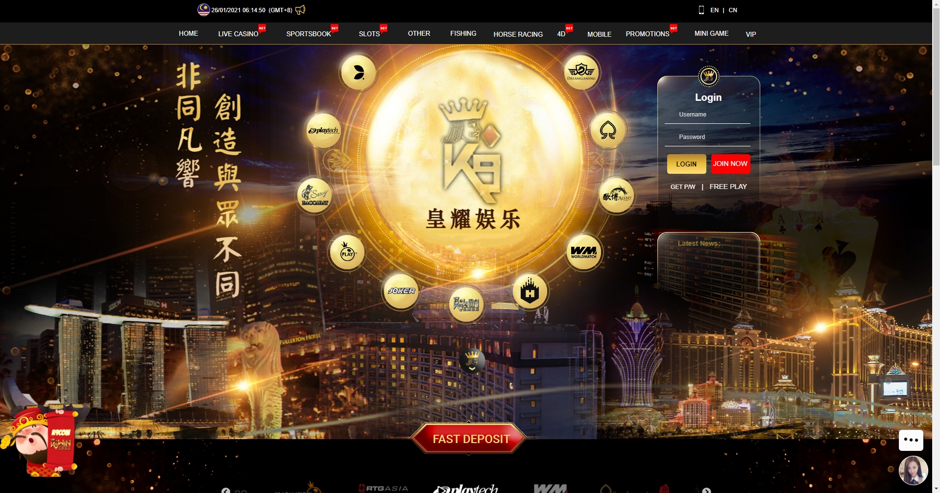 K9WIN Online Casino Review