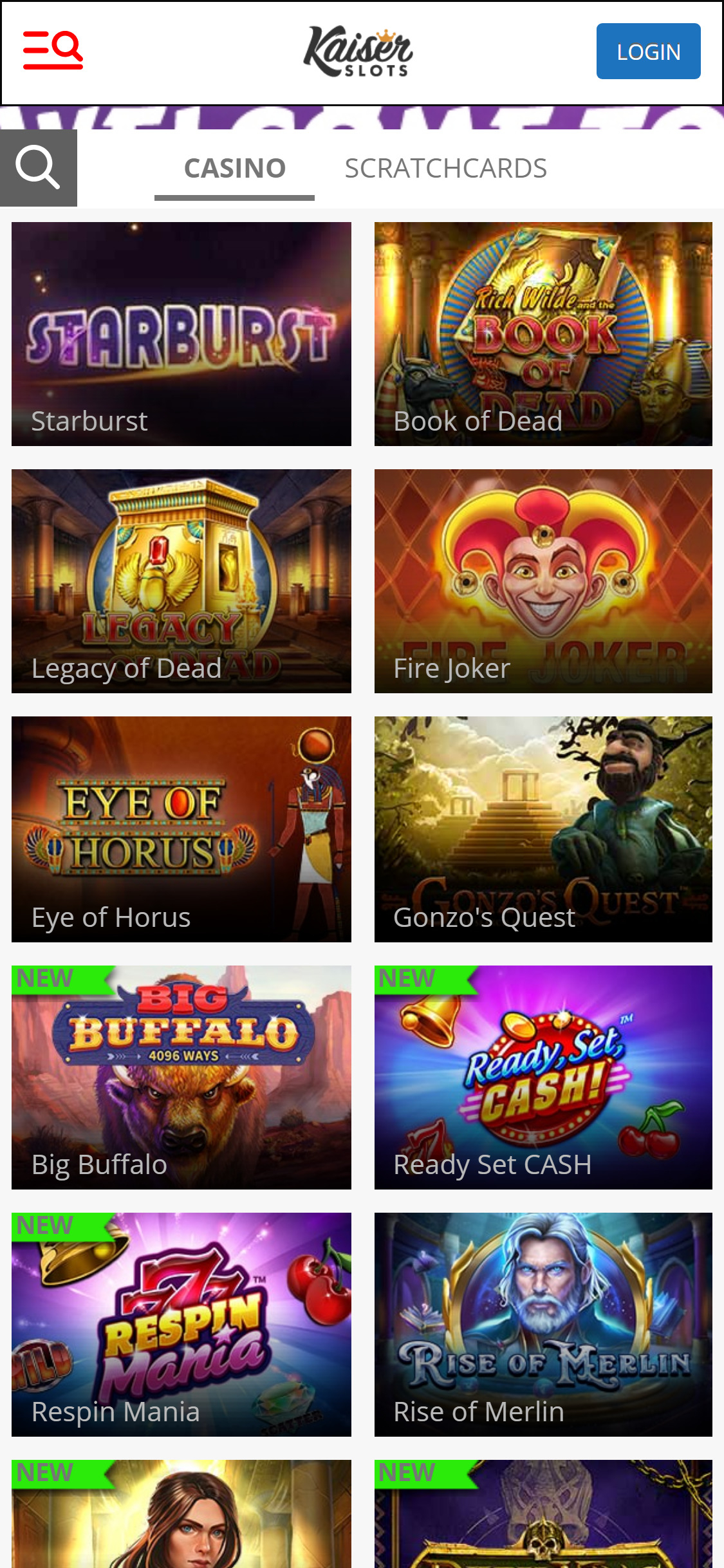 Kaiser Slots Casino Mobile Games Review