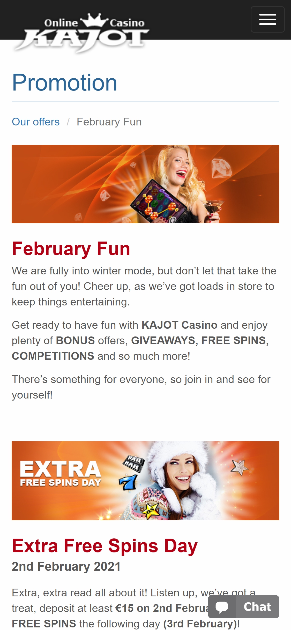 Kajot Casino 5 Euro Free