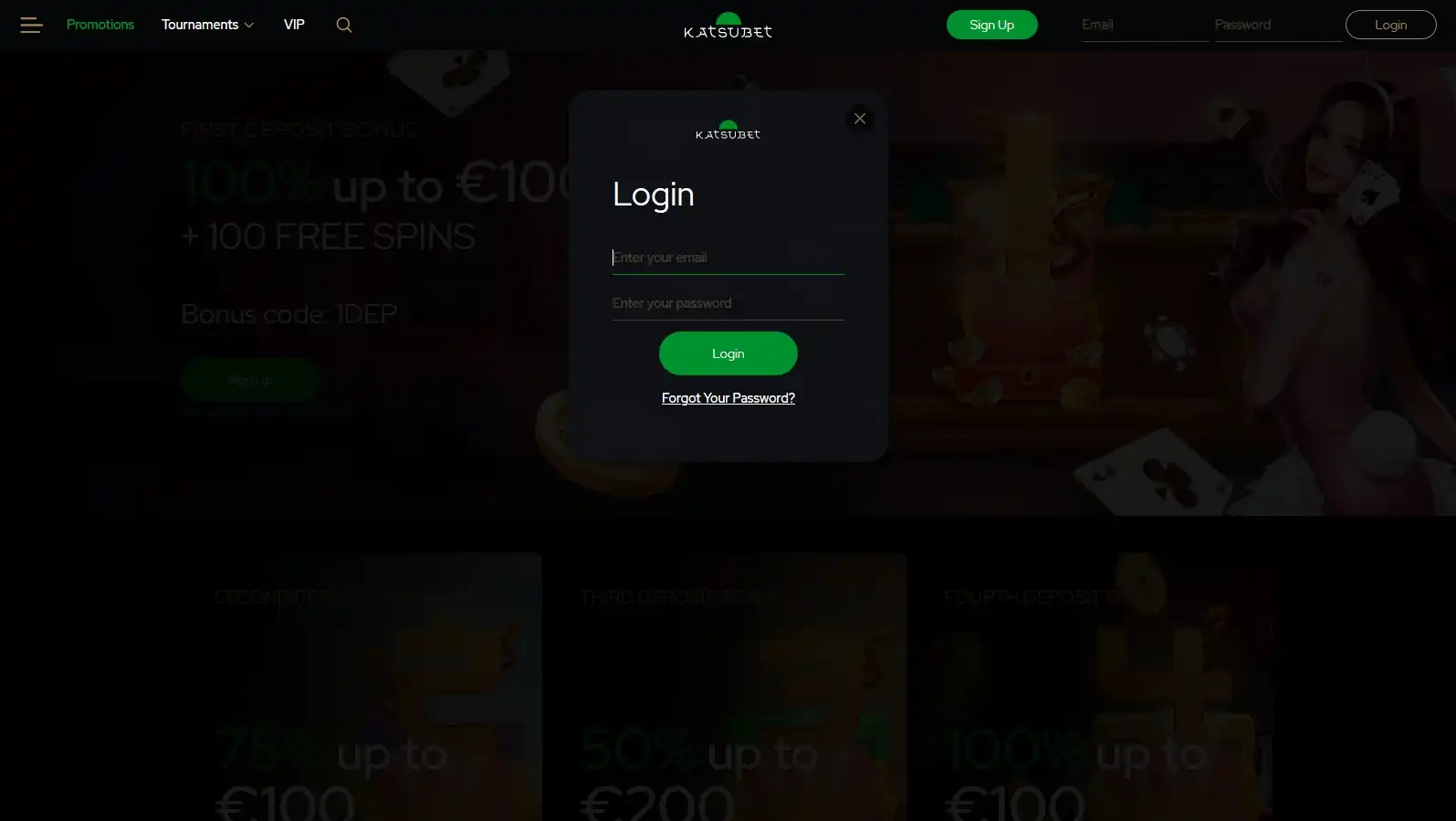 KatsuBet Login