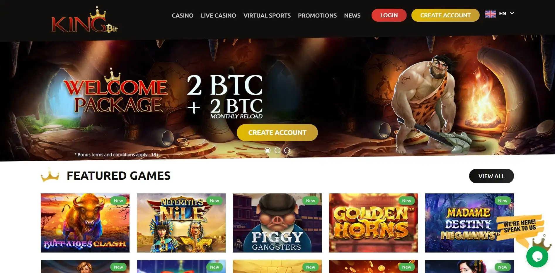 KingBit Casino Review