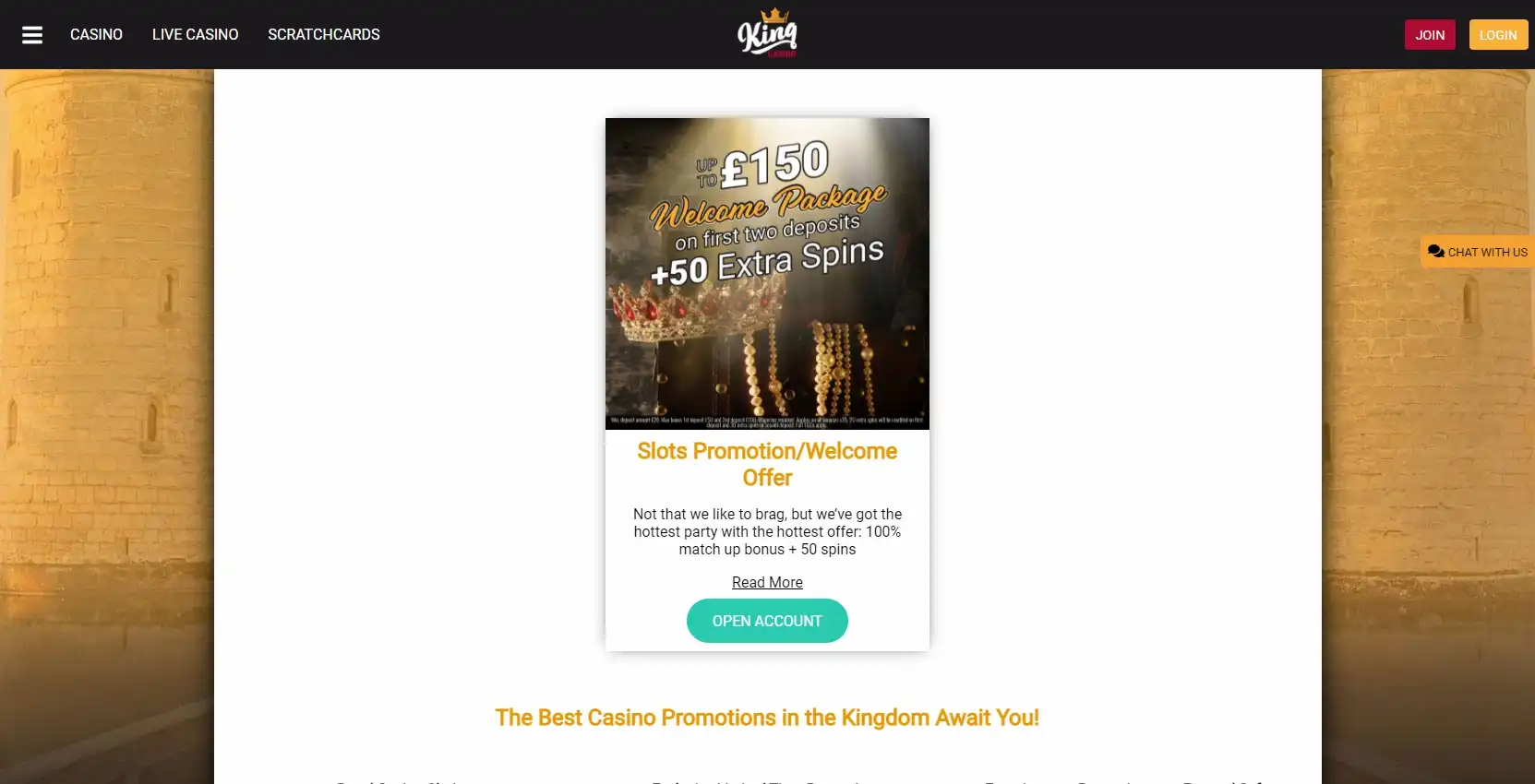 King Casino No Deposit Bonus