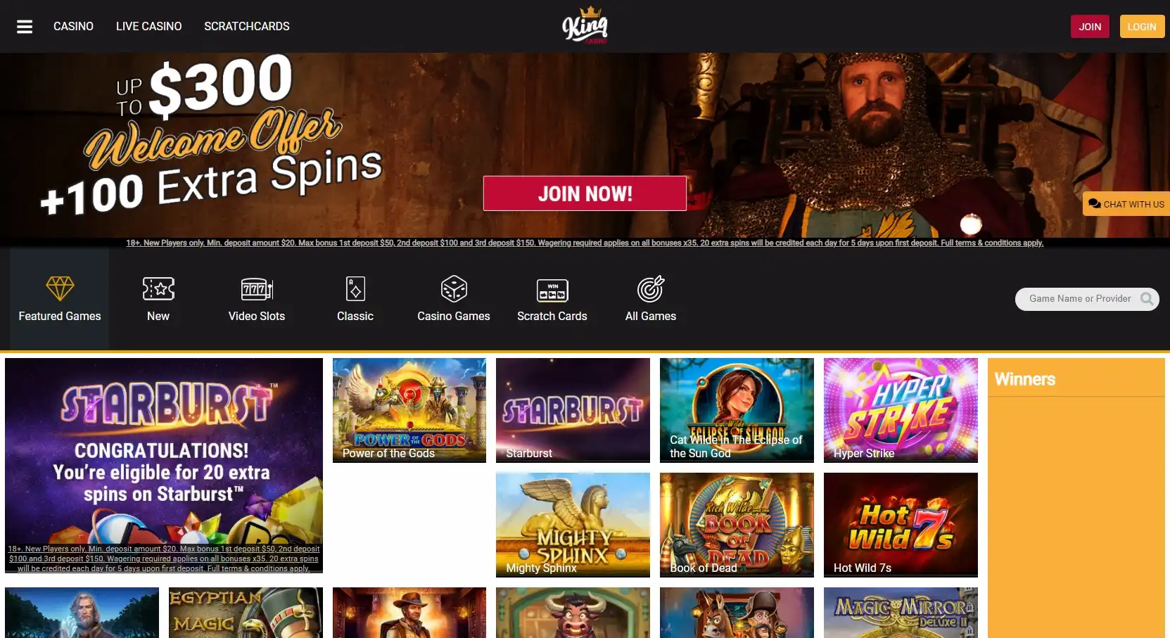 King Casino Review