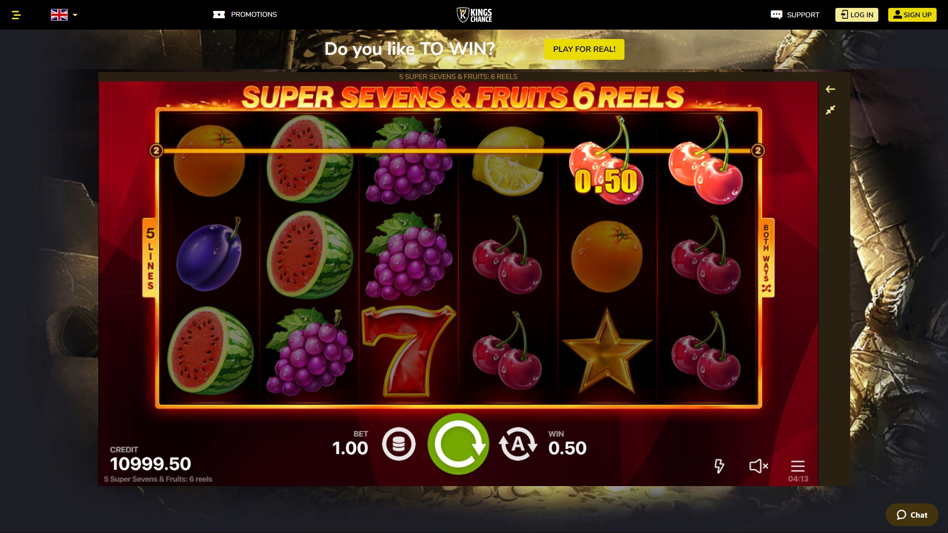 Kings Chance Casino Slot Games