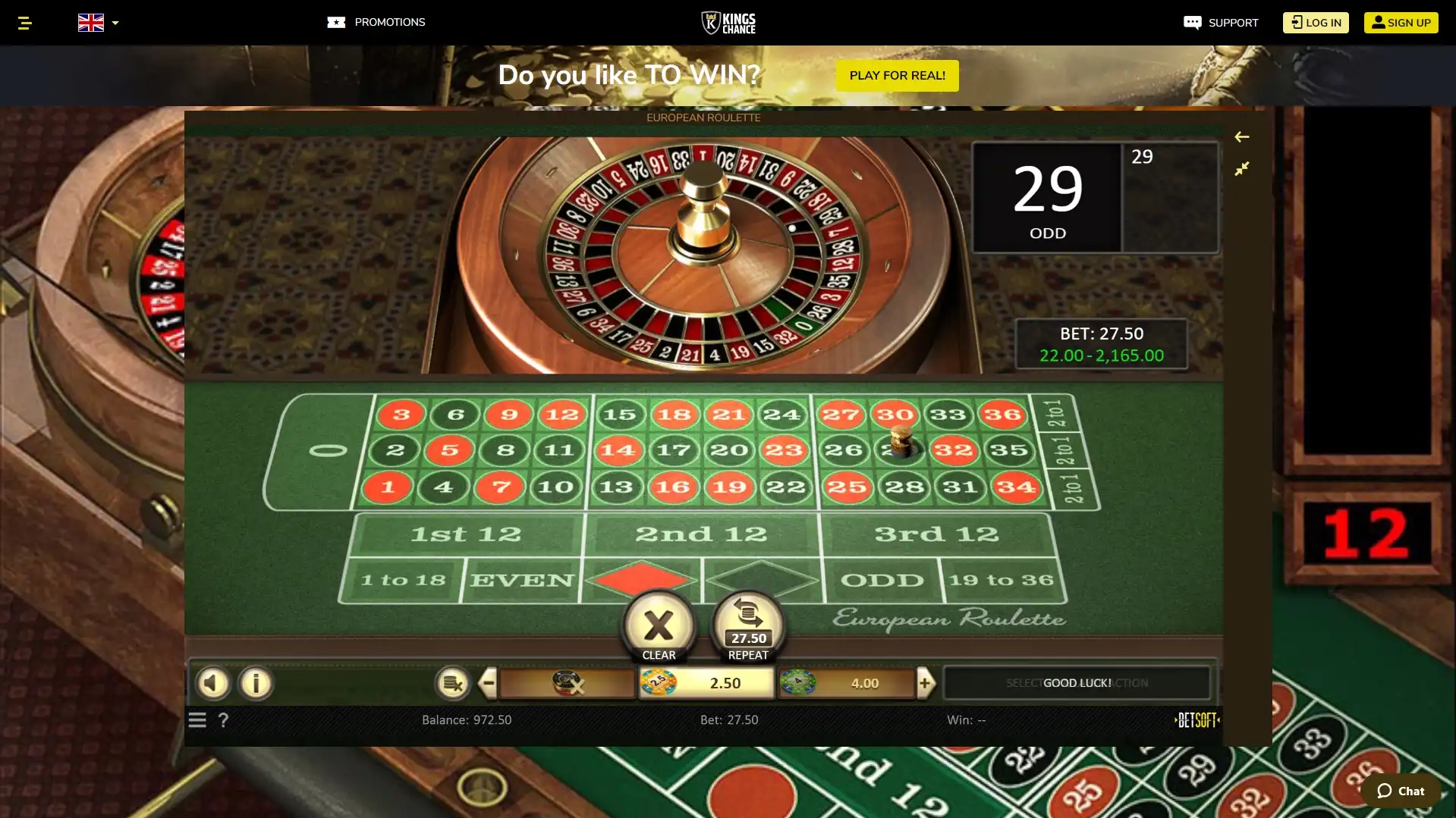 Kings Chance Casino Casino Games