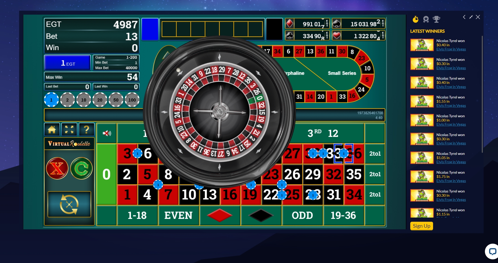 Konung Casino Slots