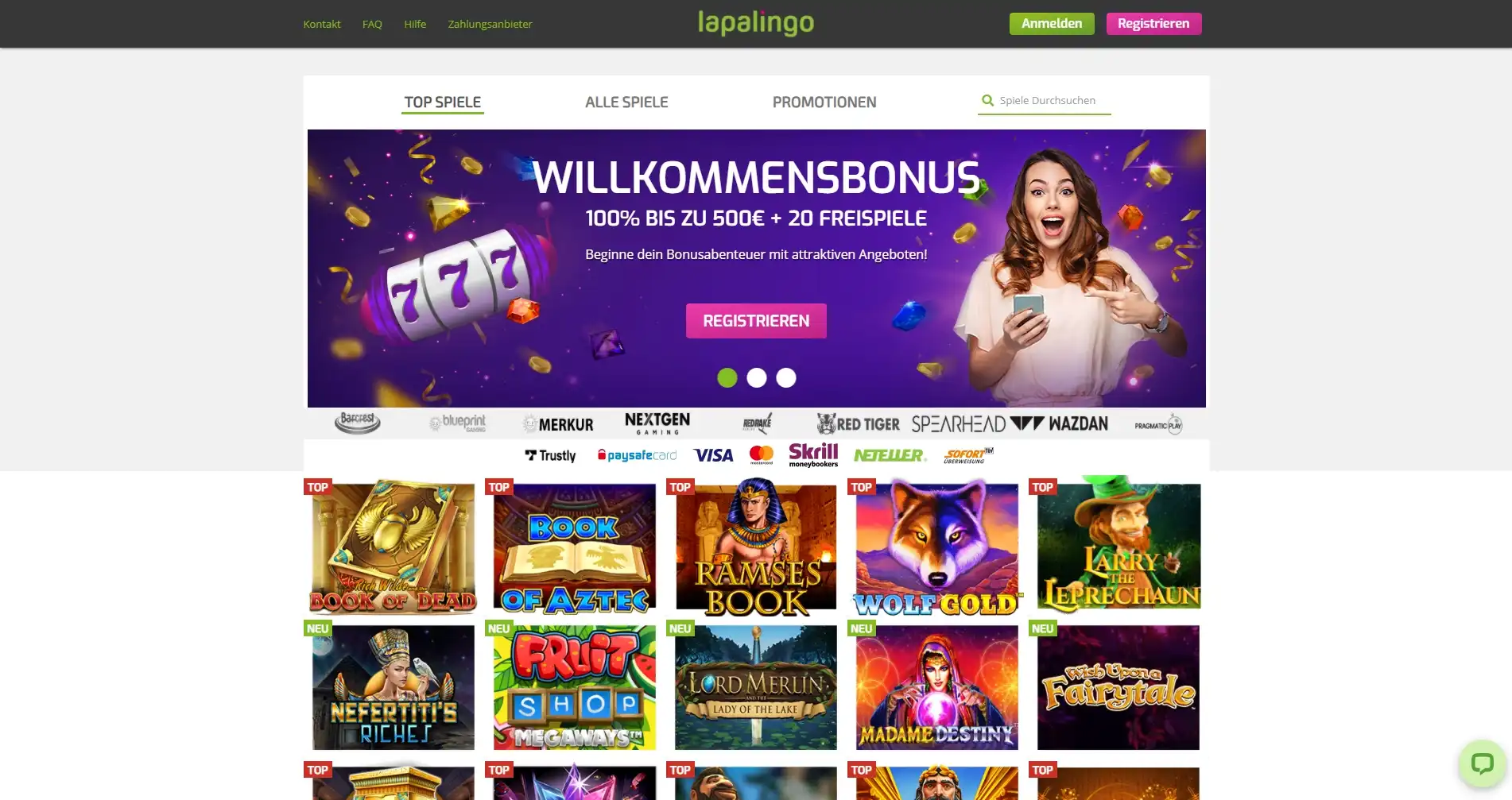 Lapalingo Casino Review