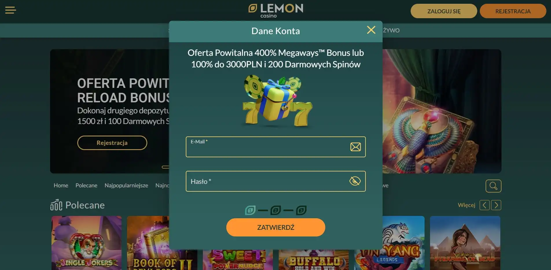 Lemon Casino Review