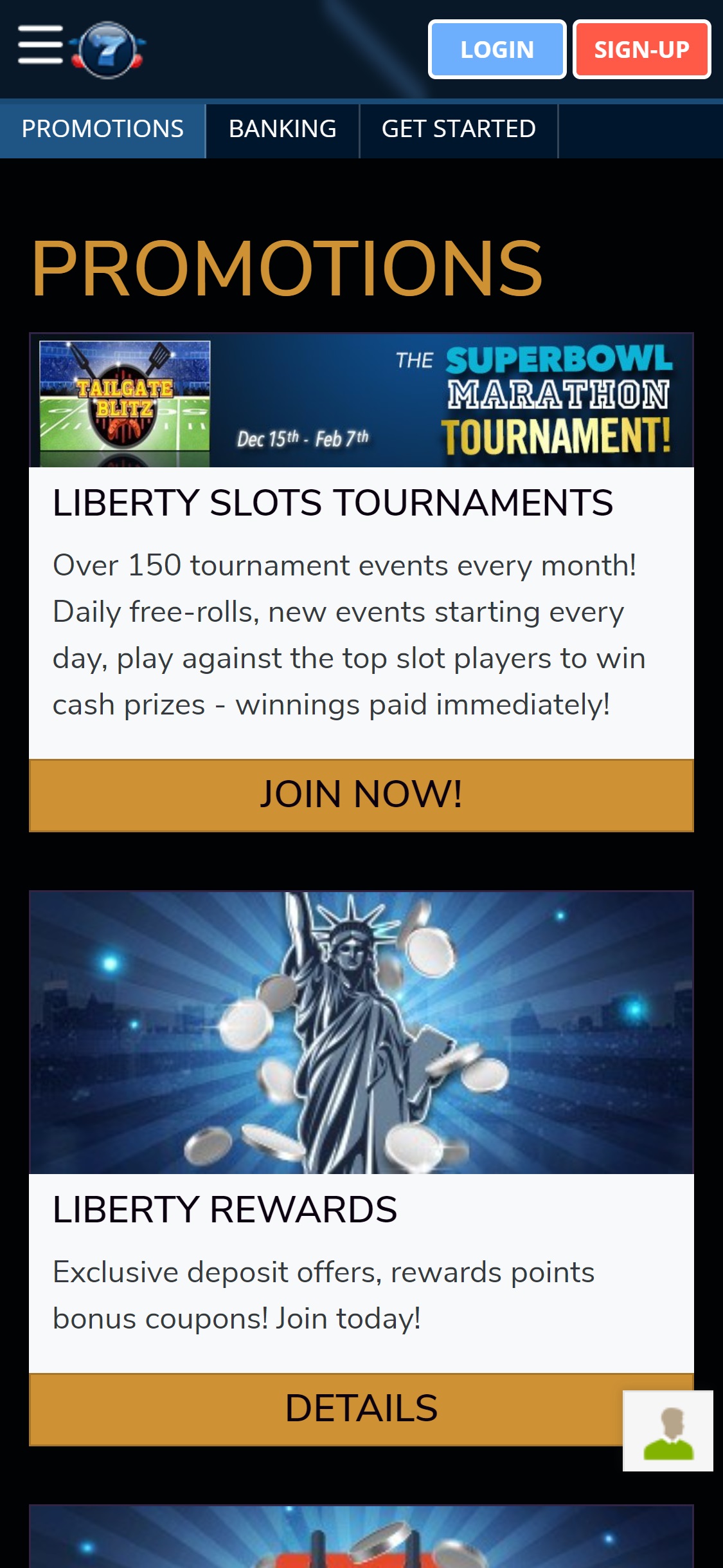 Liberty Slots Casino Mobile No Deposit Bonus Review
