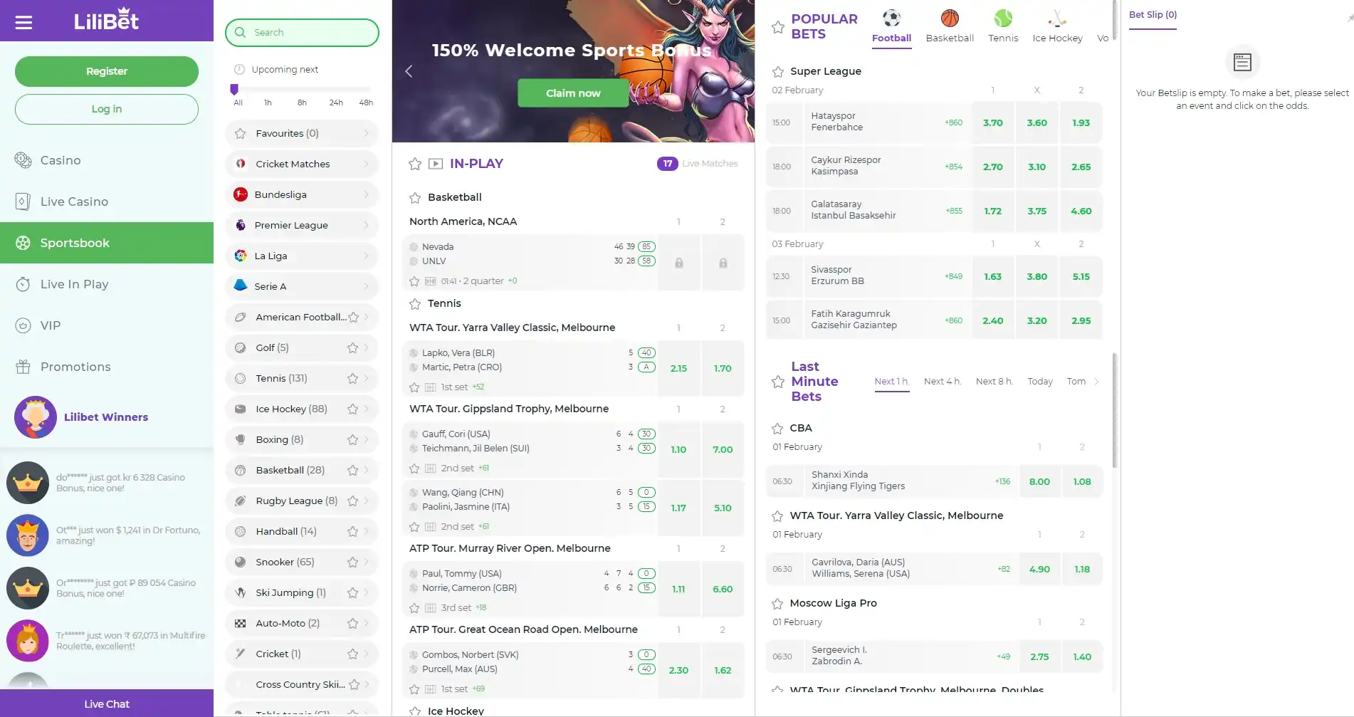 Lilibet Casino Betting