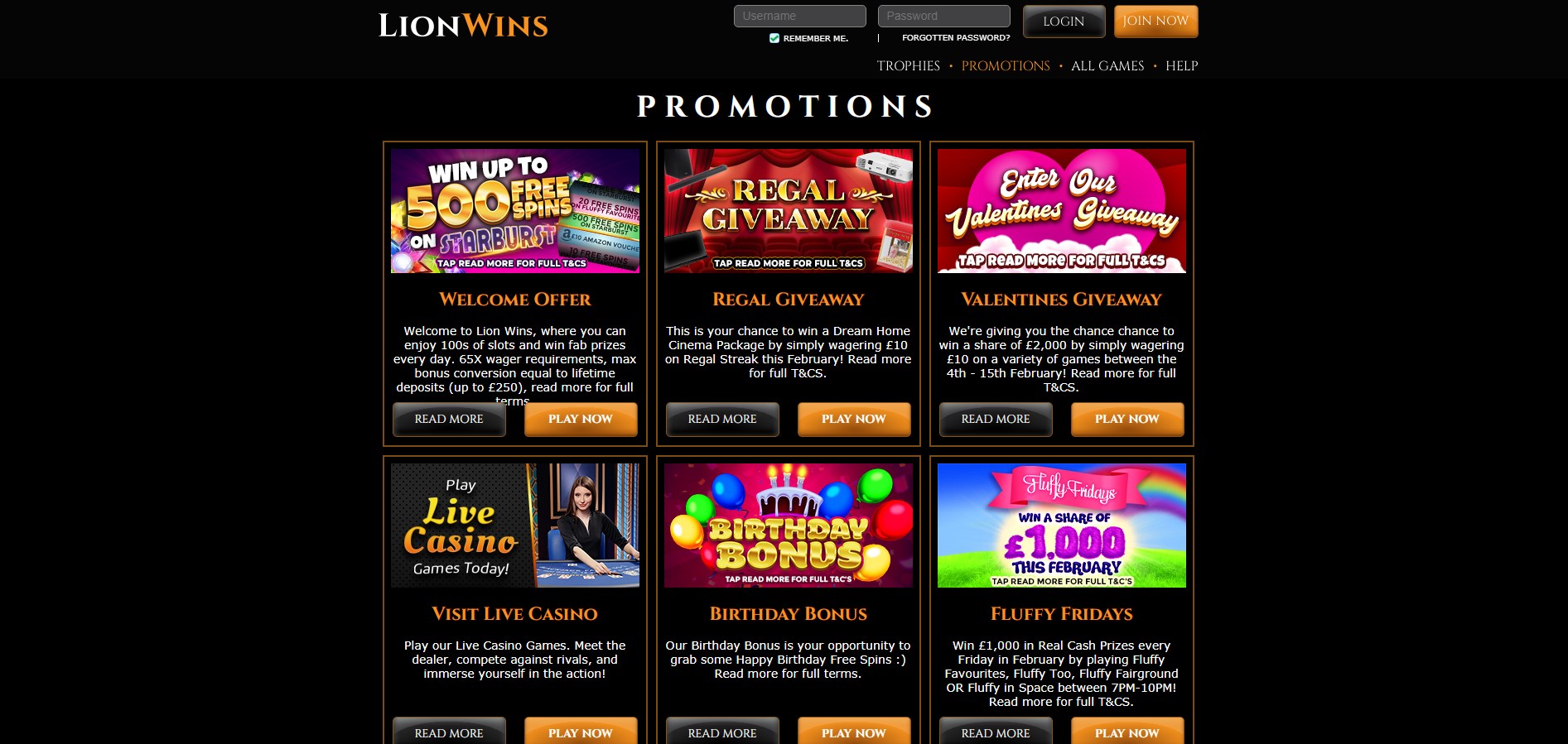Lion Wins Casino No Deposit Bonus