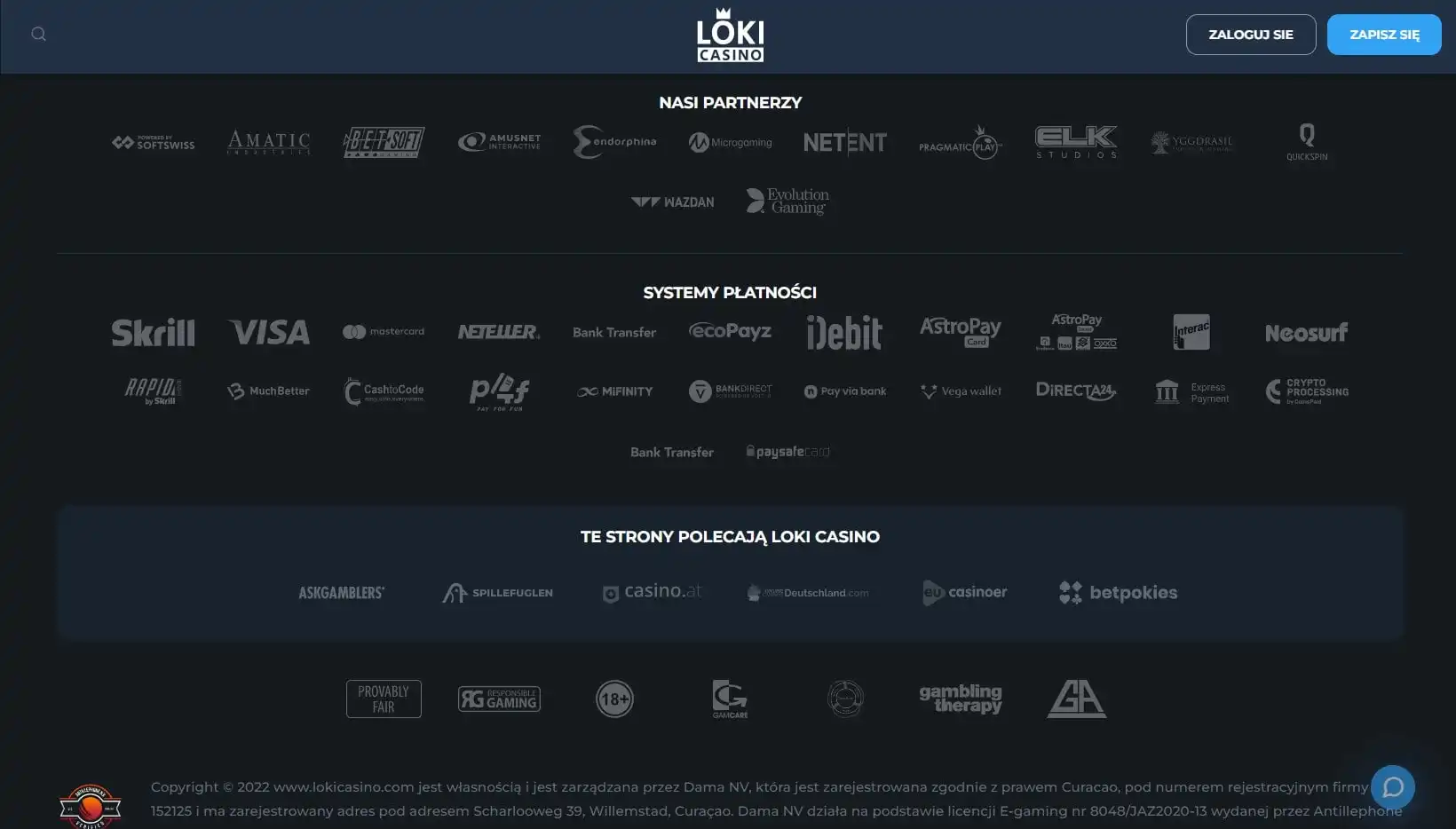 Loki Casino Review