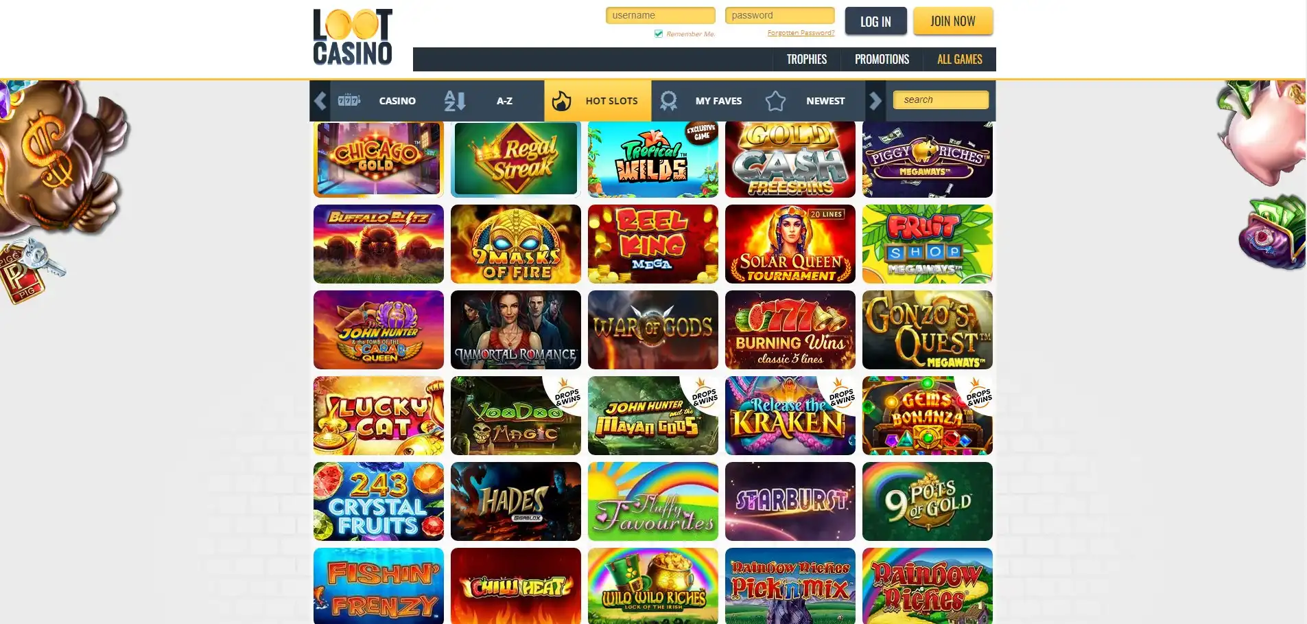 Loot Casino Games
