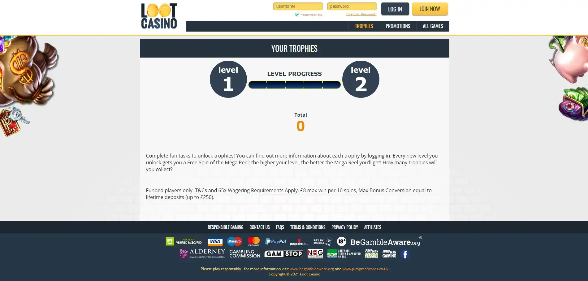 Loot Casino Login