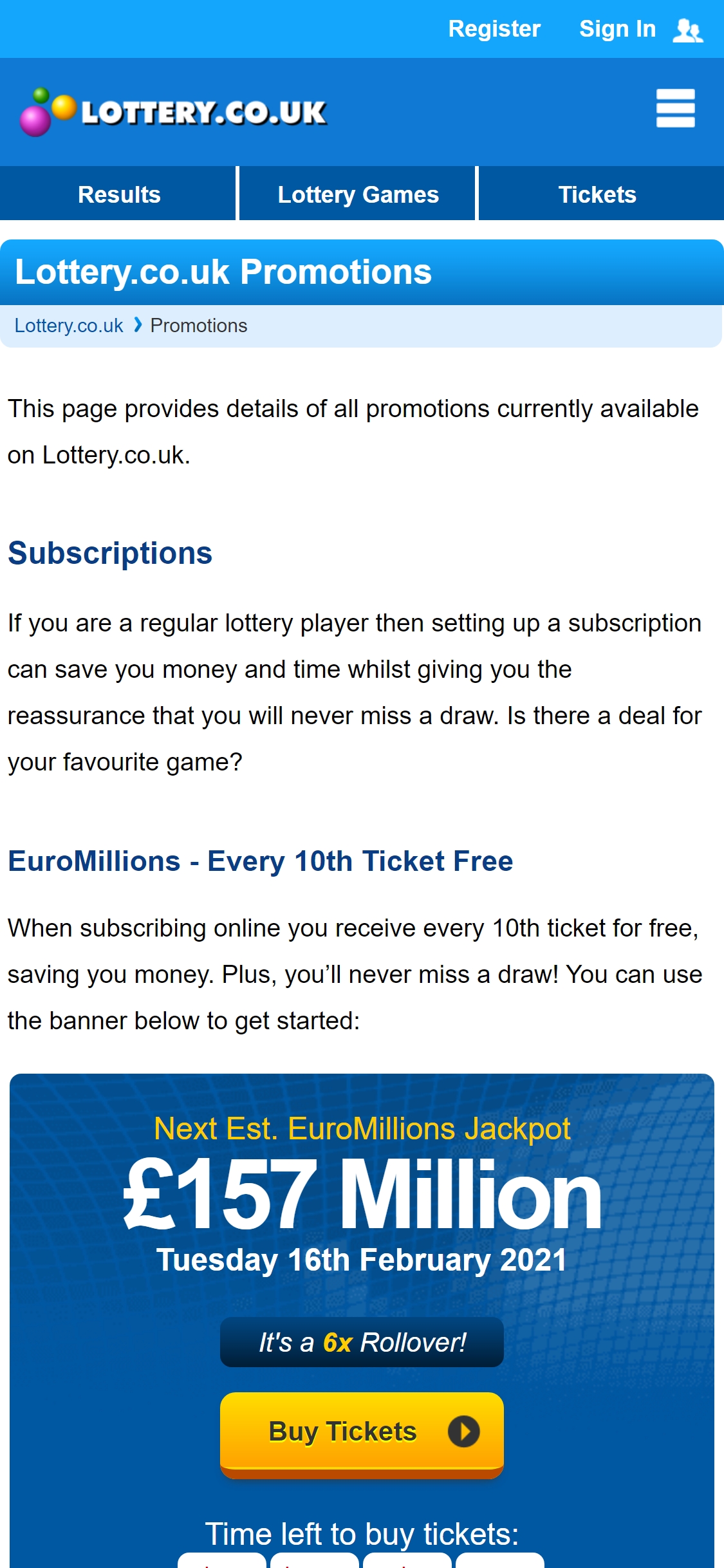 Lottery UK Casino Mobile No Deposit Bonus Review