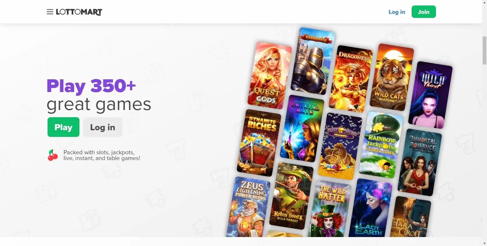 Lottomart Casino Games