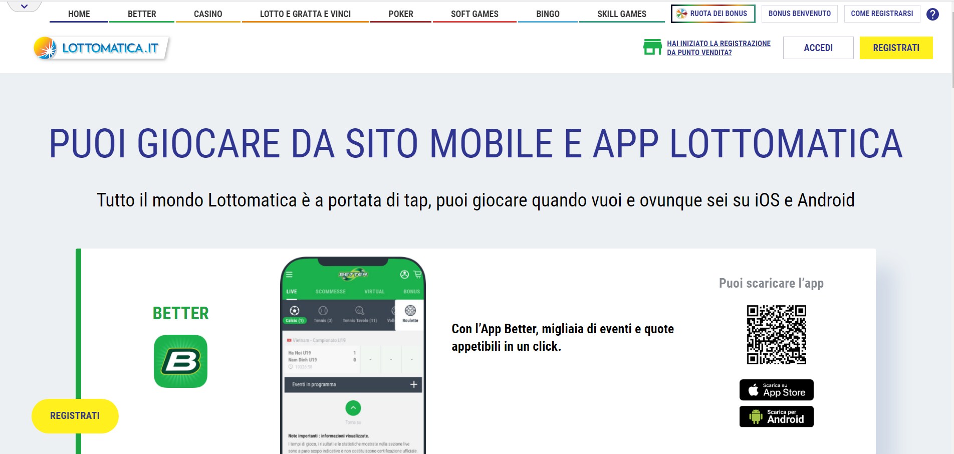 Lottomatica App