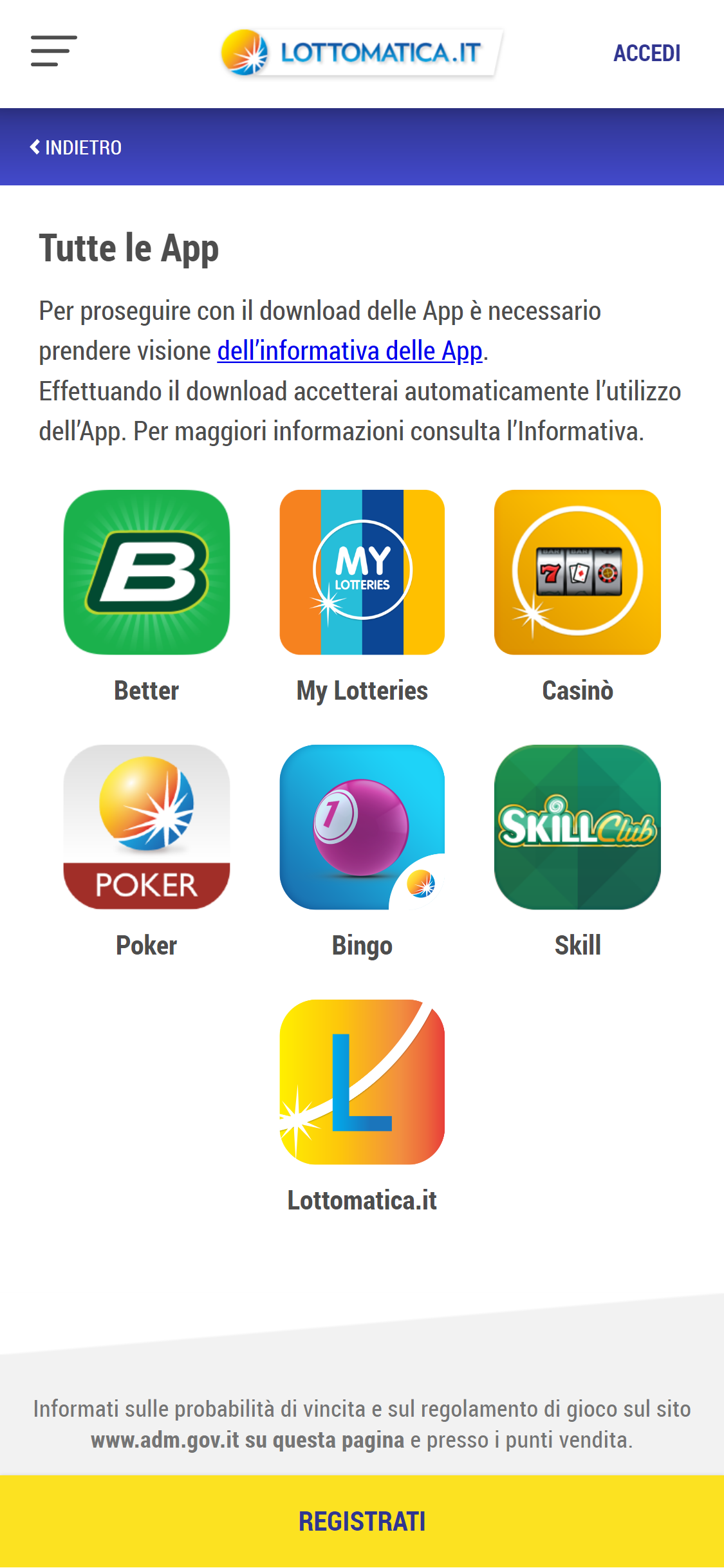 Lottomatica Mobile App Review