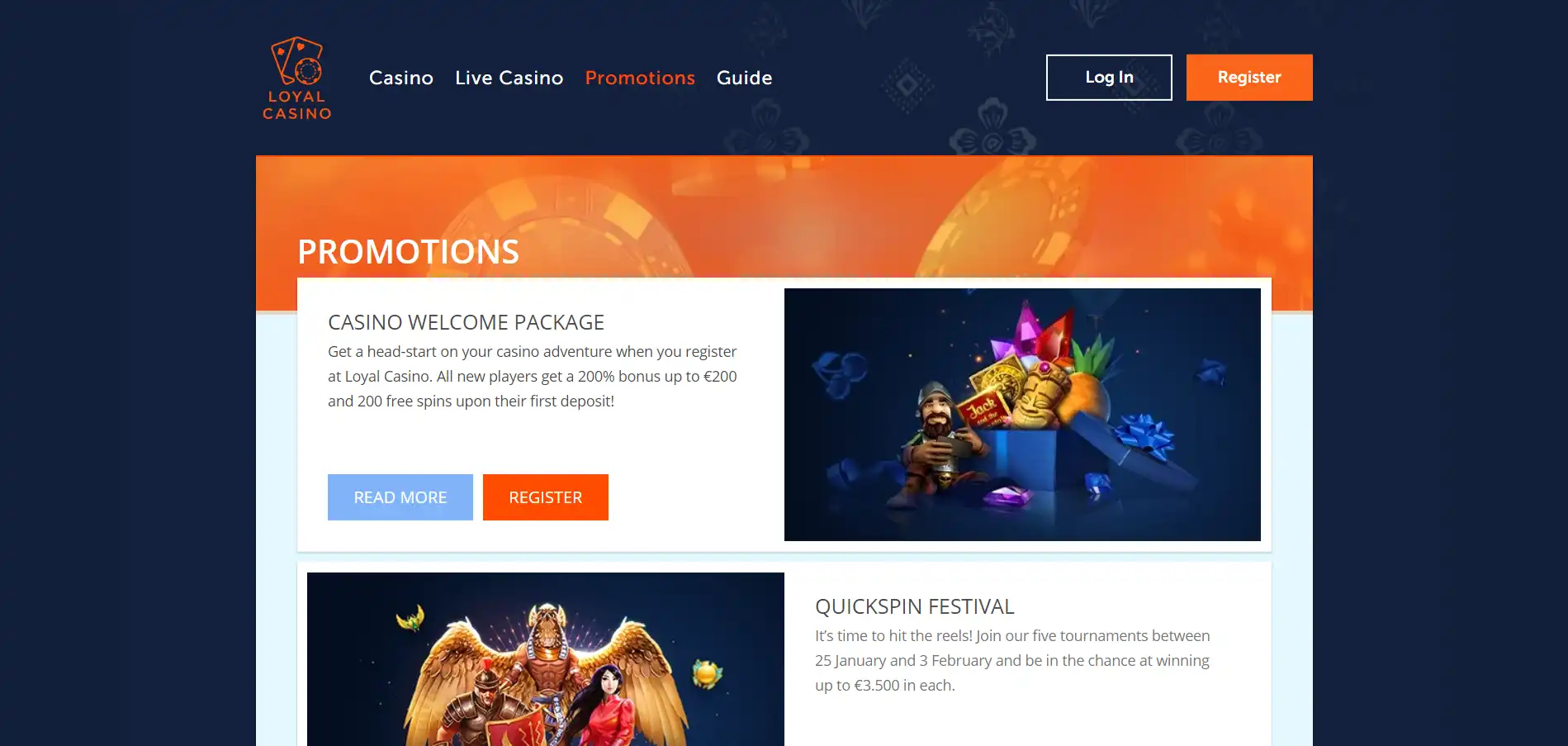Loyal Casino No Deposit Bonus