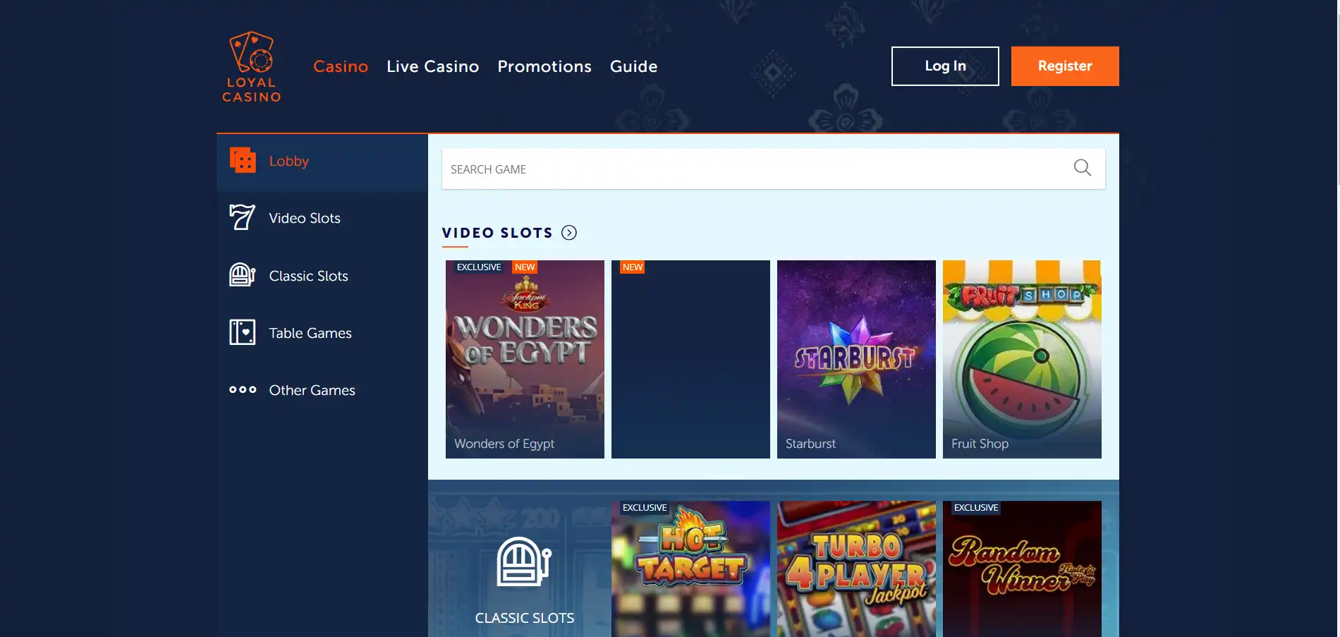 Loyal Casino Games