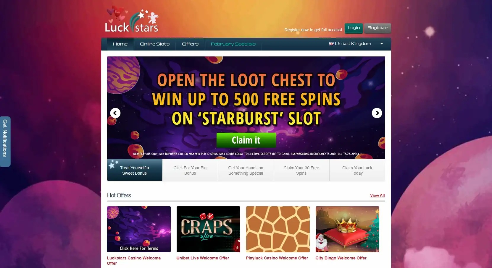 LuckStars Review