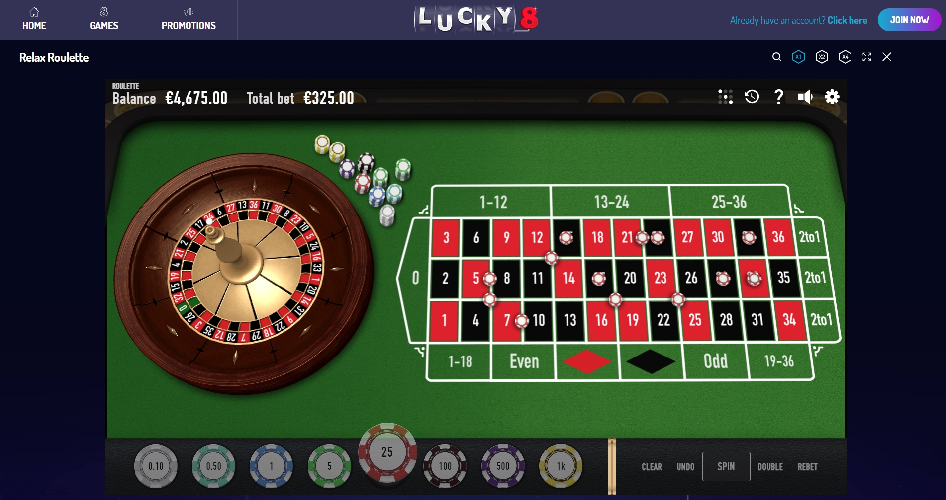 European roulette