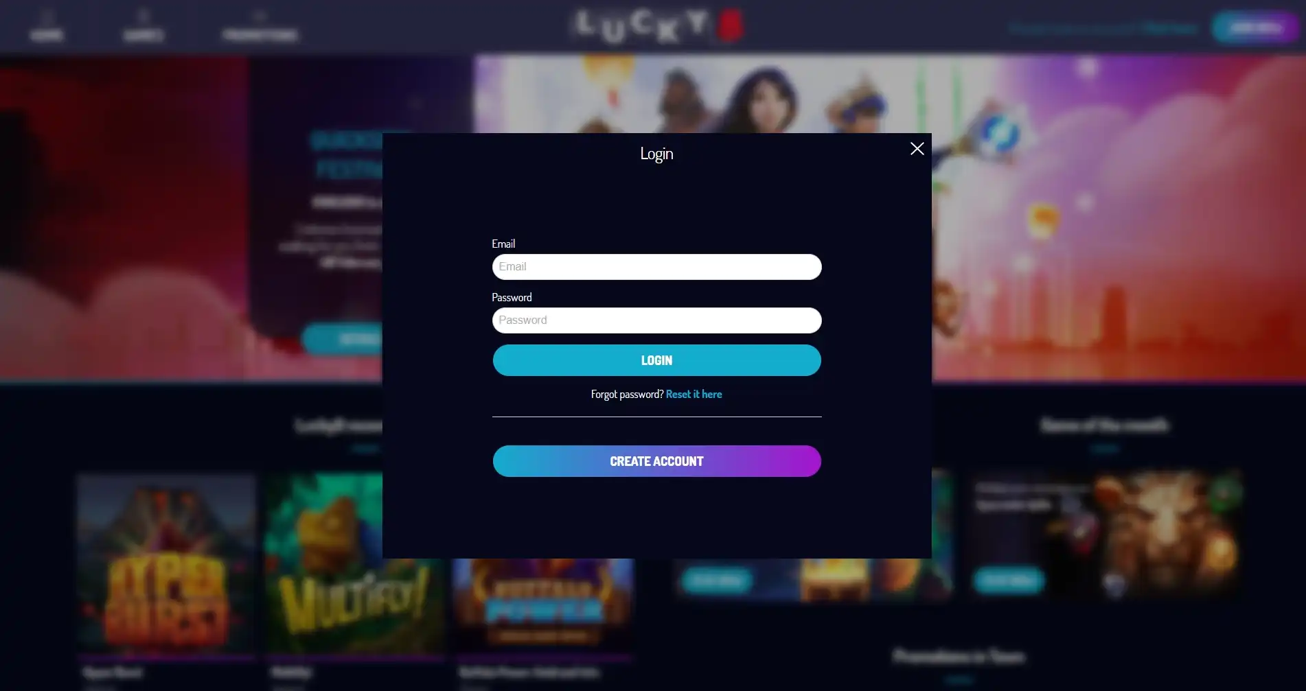 Lucky8 Casino Login