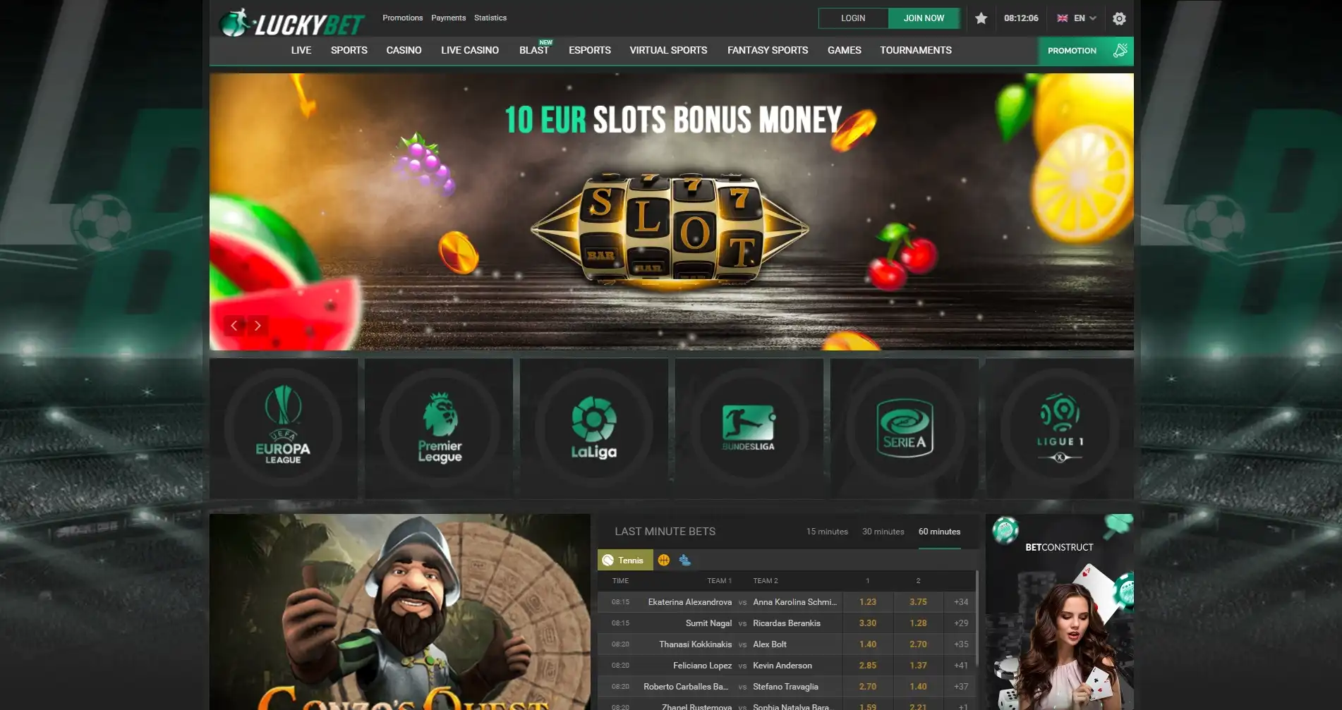 Lucky Bet Review