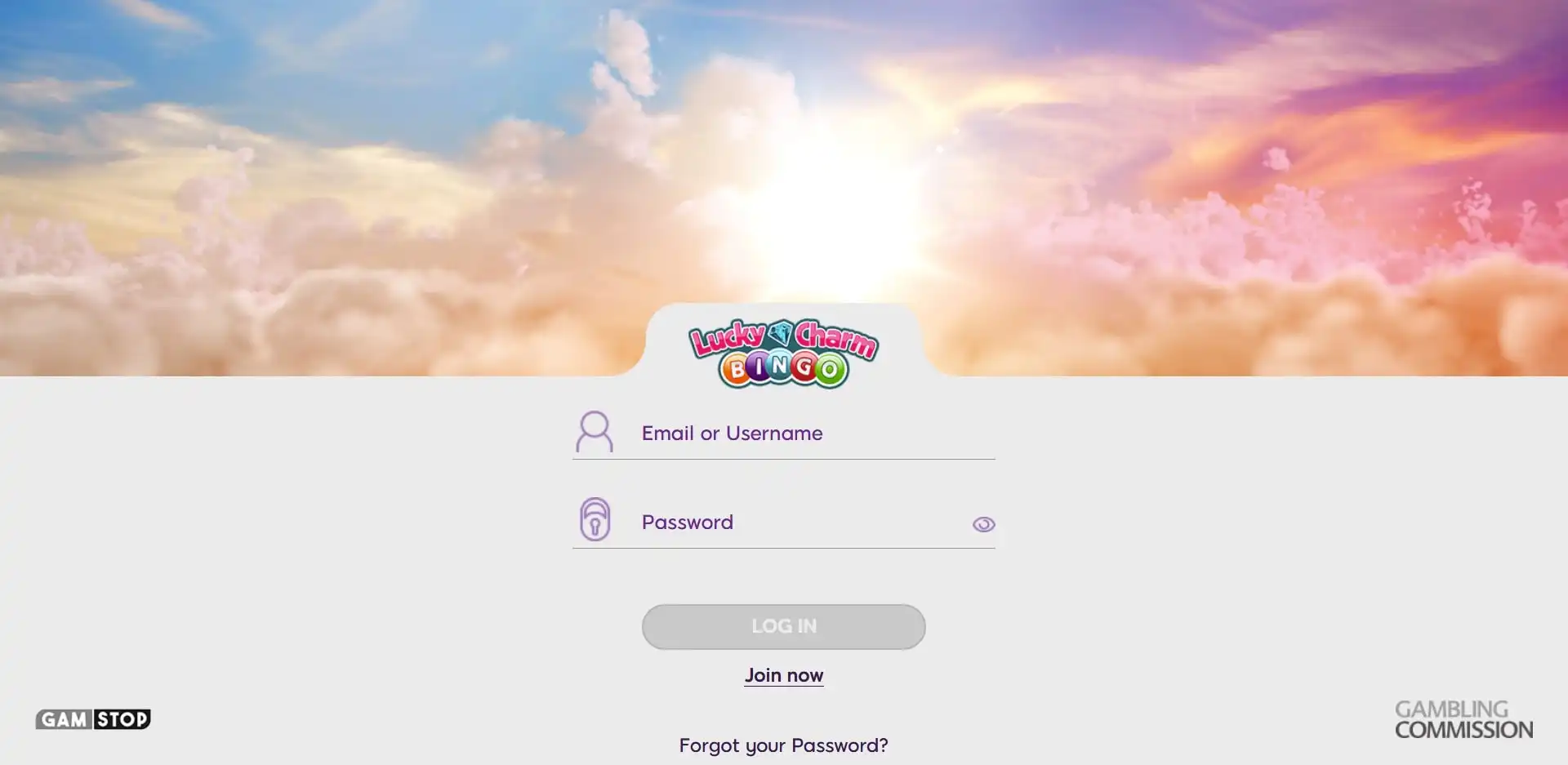 Lucky Charm Bingo Casino Login