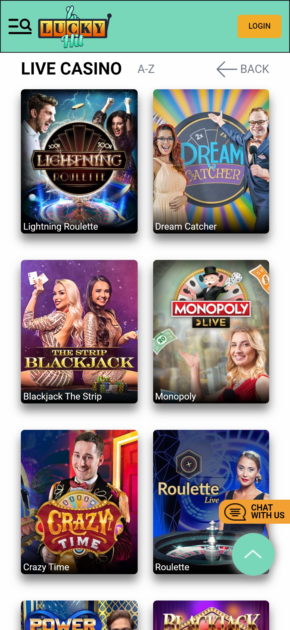 Lucky Hit Casino Mobile Live Dealer Games Review