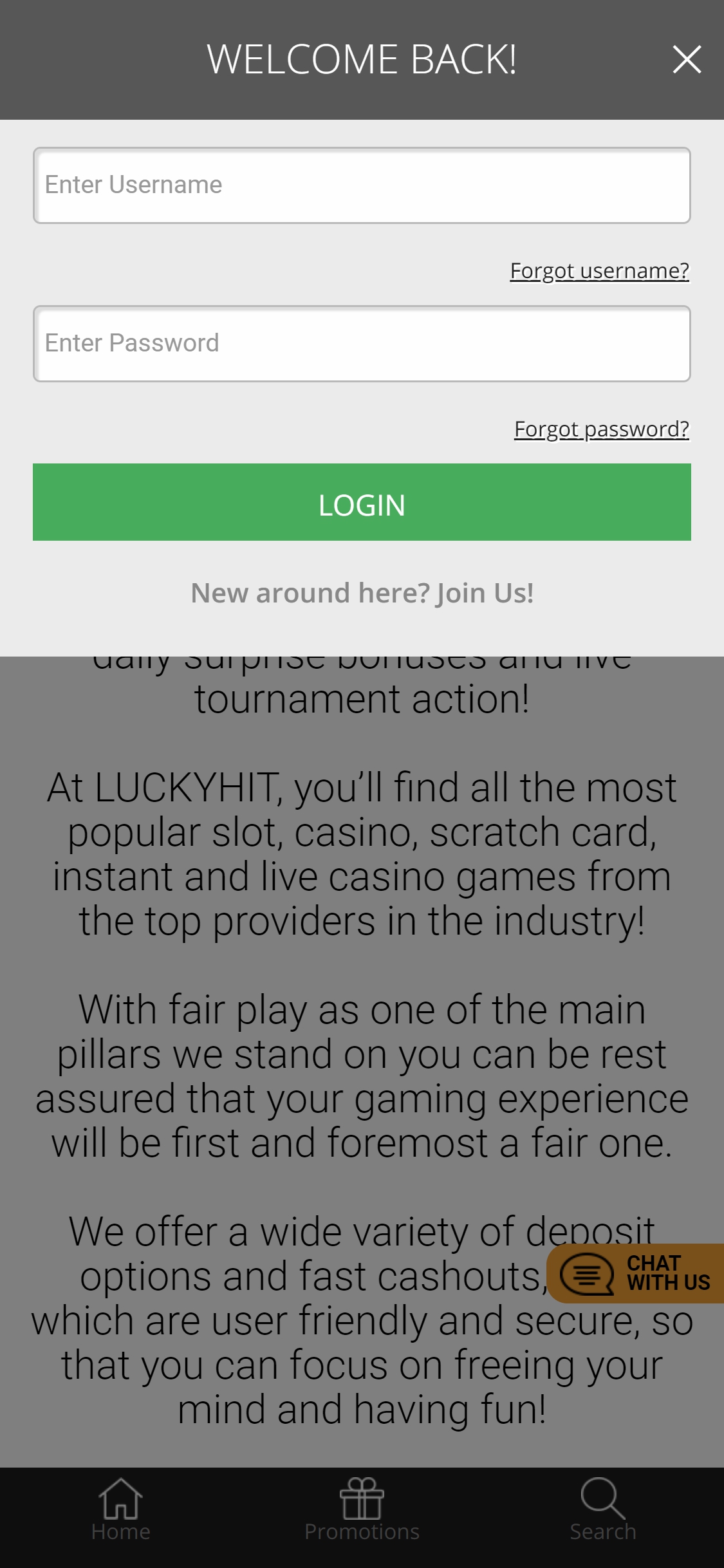Lucky Hit Casino Mobile Login Review