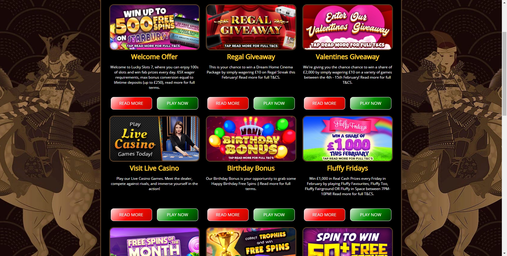 Lucky Slots 7 Casino No Deposit Bonus