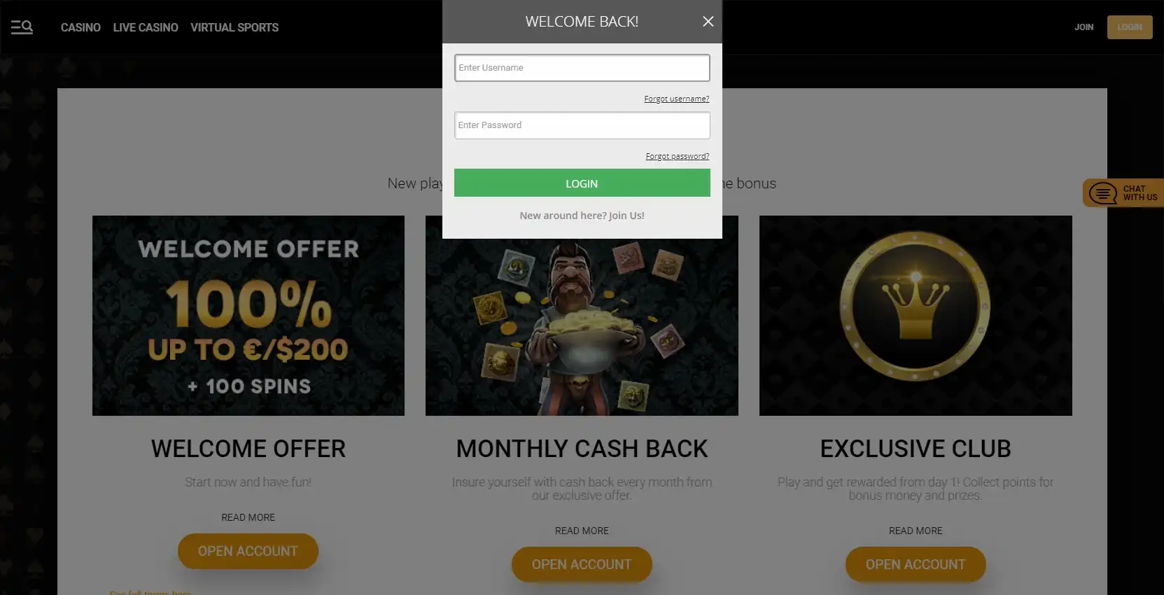Lucky Thrillz Casino Login