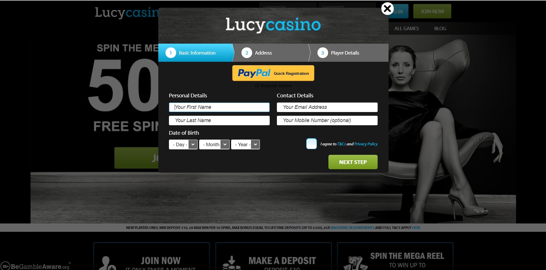 Lucy Casino Login